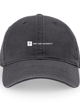 NYU美国学府纽约大学校园风棒球帽男女简约鸭舌帽遮阳帽户外防晒