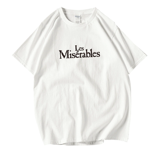 悲惨世界Les Miserables音乐剧冉阿让24601号T恤短袖男女情侣定制