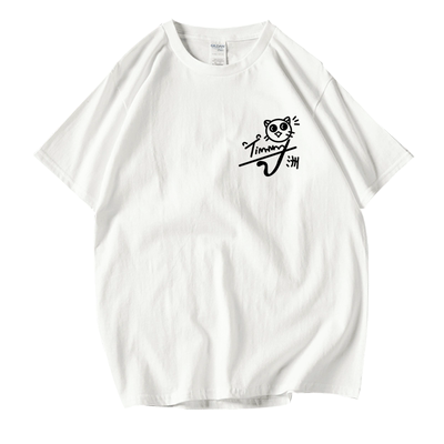 shuffler许魏洲的粉丝应援T恤短袖男女同款短袖明星周边猫t恤大码