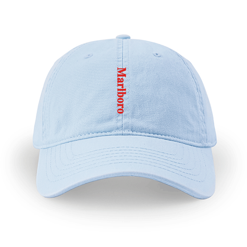 枪炮与玫瑰枪花乐队同款 marlboro字母nirvana blur帽子棒球帽男