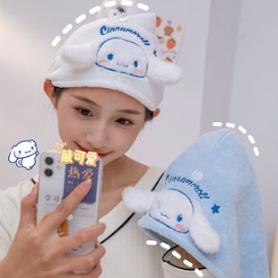 秋冬浴巾可爱卡通草莓熊ins风吸水速干浴室女孩洗澡浴巾浴裙