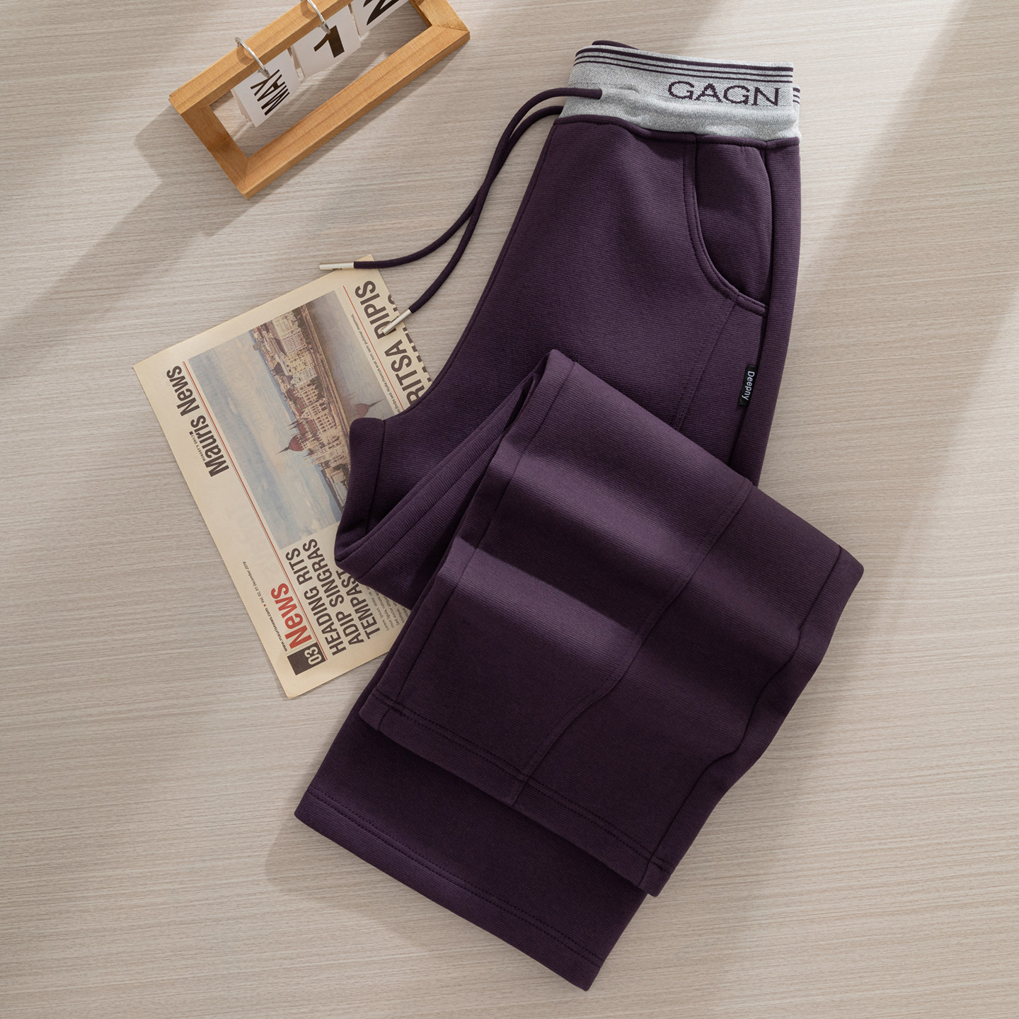 蚕丝羊毛直筒阔腿裤女2025秋冬季新款小个子厚款宽松休闲高腰长裤,女装/女士精品,休闲裤,淘宝优惠券,粉丝福利购,淘宝优惠卷