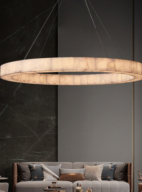 西班牙云石客厅吊灯设计师现代简约创意客厅餐厅卧室吧台轻奢灯具
