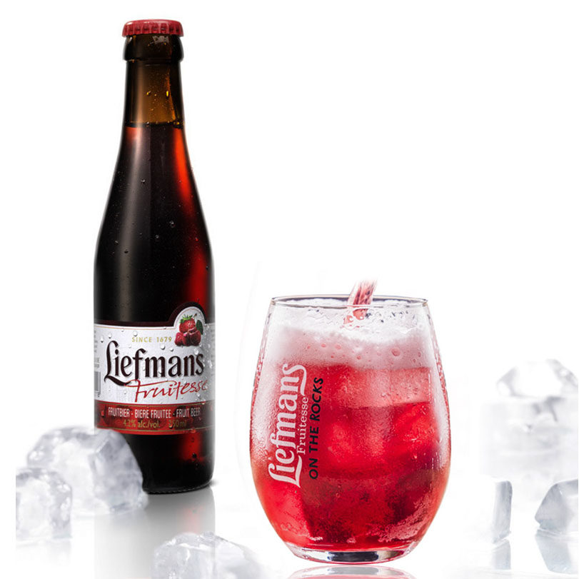 乐曼精酿啤酒杯比利时LIEFMANS专用杯创意玻璃杯平底饮料杯水杯