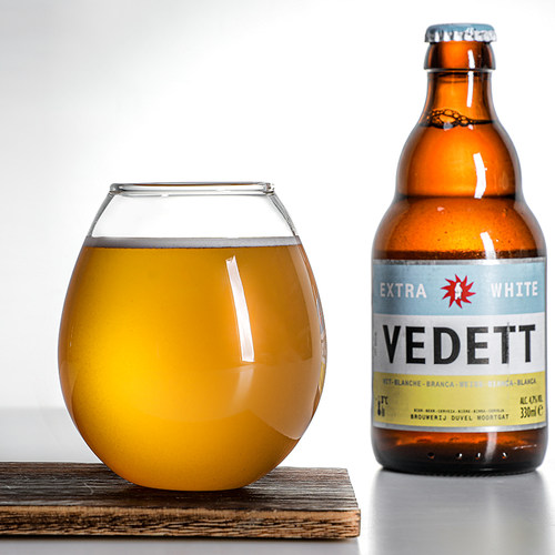 精酿大肚啤酒杯网红logo水滴杯