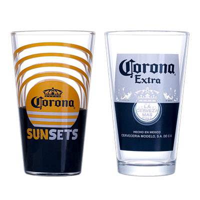 科罗娜啤酒杯进口加厚专用杯包制