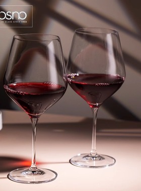 KROSNO波兰进口Splendour大号水晶玻璃红酒杯勃艮第杯餐厅高脚杯