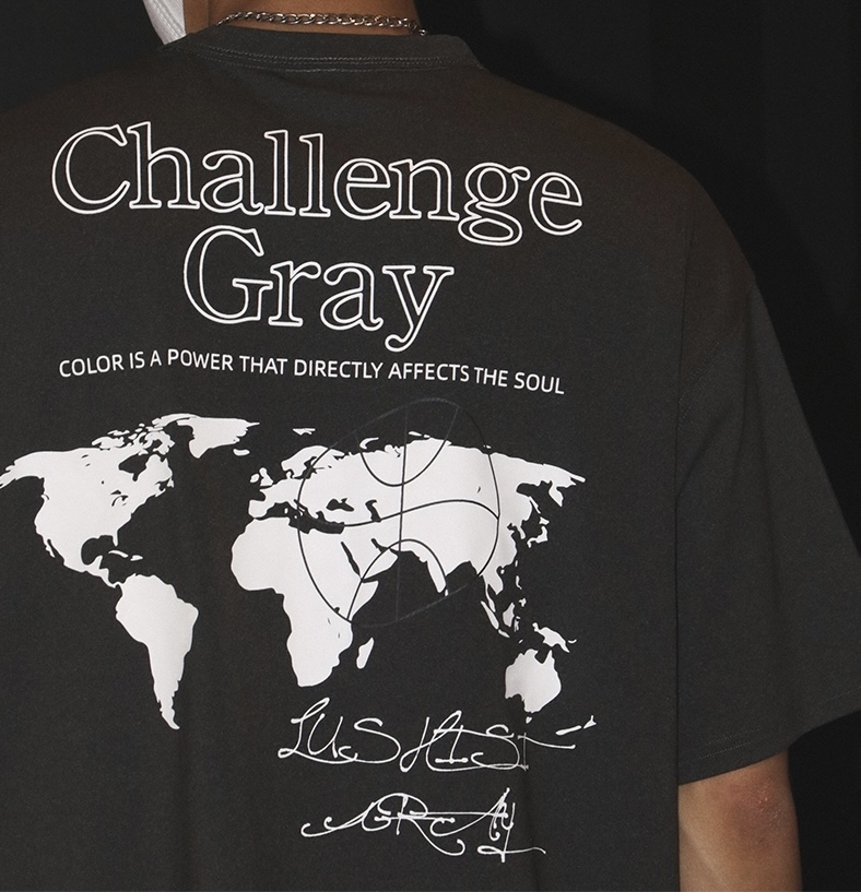 短袖美式篮球LUSHISI潮