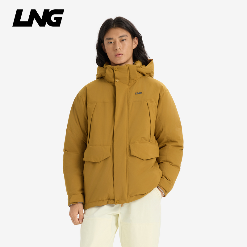 防水防风羽绒服LNG户外休闲运动
