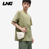 休闲百搭户外吸湿速干半拉链运动短袖 LNG25春夏新品 男款 T恤