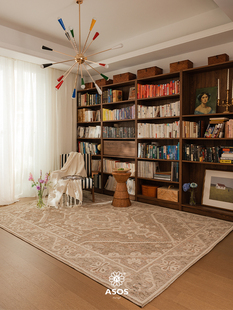 进口手工针织抗菌纯棉地毯 ASOS原装 独家可回收再利用环保新品