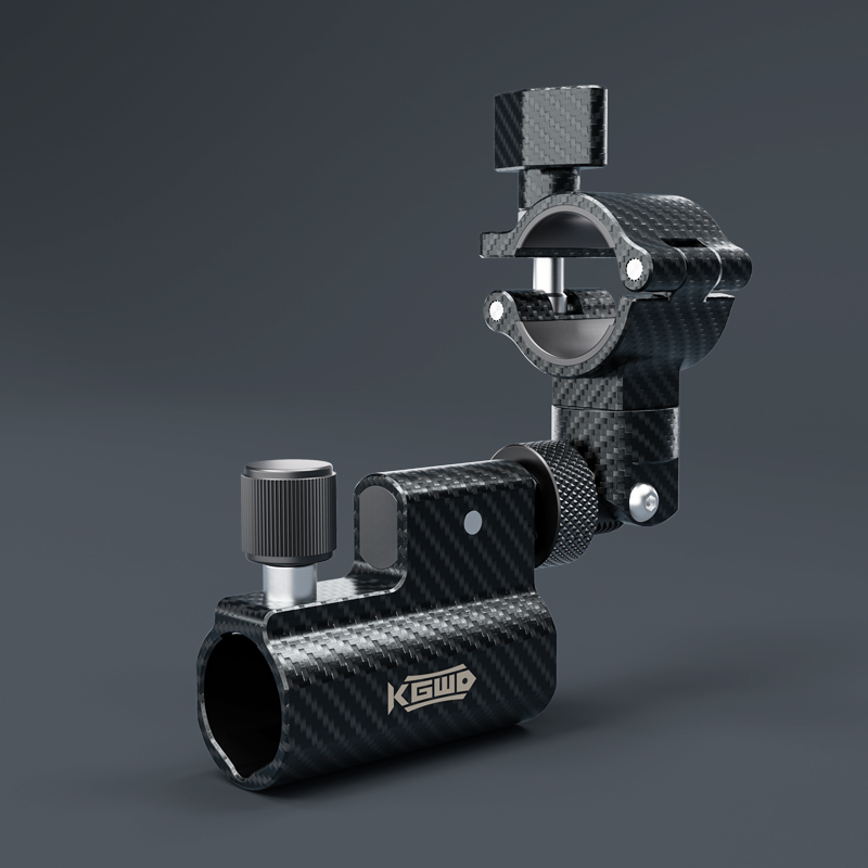 空钩悟道碳纤纹钓椅配件铝合金