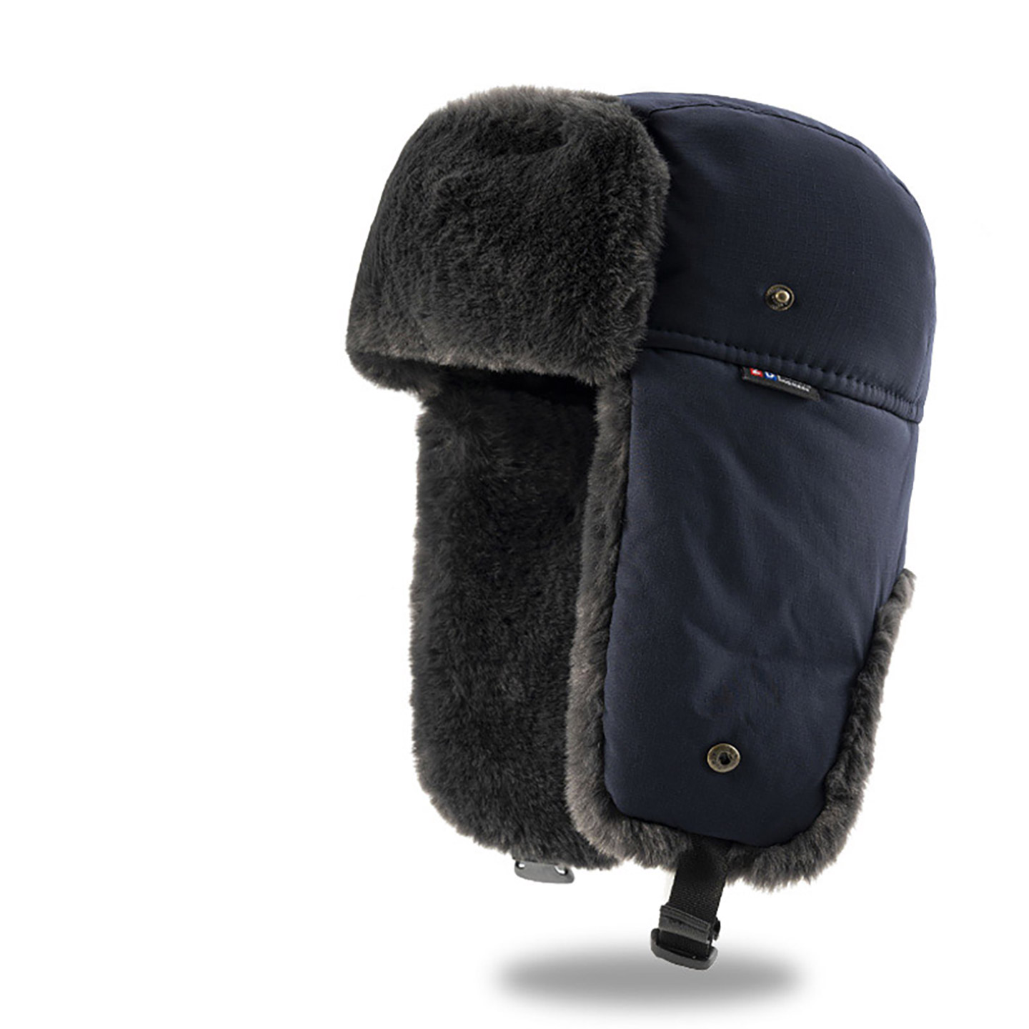 加厚毛绒防风防泼水防寒保暖棉帽