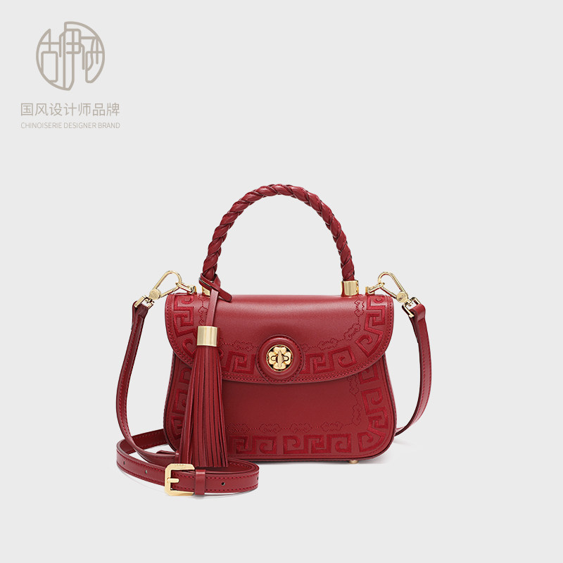 【宝藏品牌】中国风刺绣结婚包