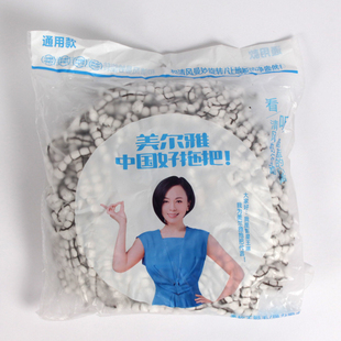 美尔雅旋转拖把头通用加厚加密吸水吸尘替换墩布拖把配件替换头