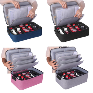 印章收纳盒印章盒营业执照收纳包印章包发票包多格印章执照一体包印章箱公章盒证件收纳箱袋公司财务印鉴箱