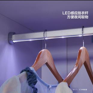 家居现代简约四门组合衣柜带顶柜卧室家用收纳储物衣橱121807
