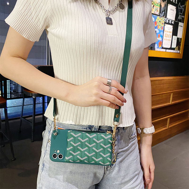 简约华为高级感便携防摔斜挎挂绳