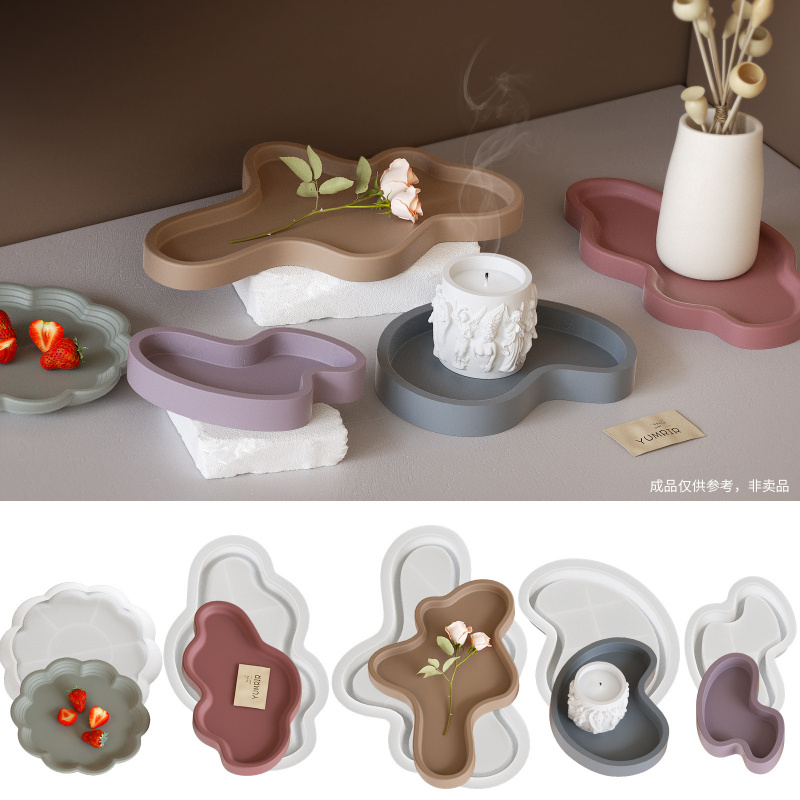 DIY树脂水泥石膏托盘模具