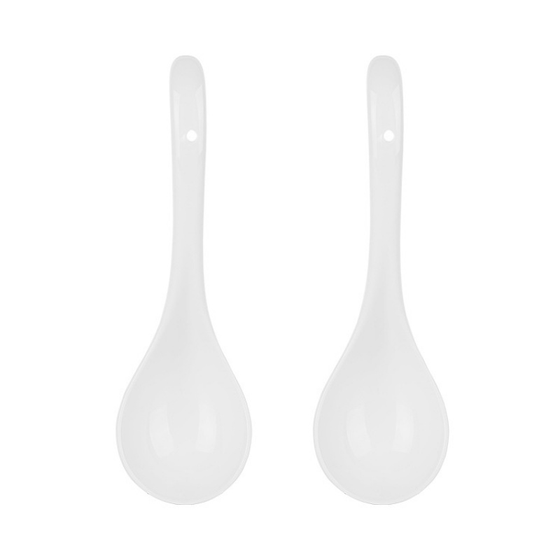 大号吃饭喝汤餐具陶瓷勺子