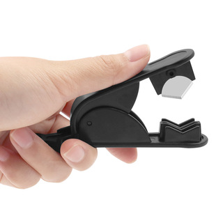 净水器PE水管剪刀PU软管配件快剪线管切割刀气动卡刀钳气管夹剪子