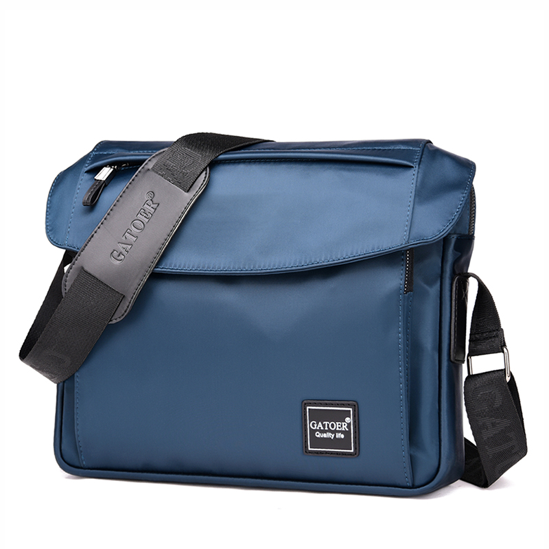 香港男包单肩斜挎包牛津布邮差包