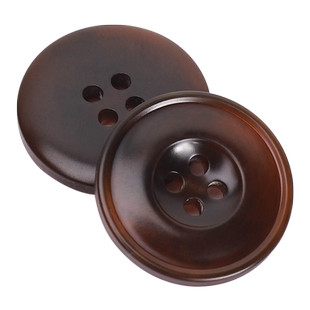 新款树脂纽扣米色军绿色风衣扣子上衣女衣服西装毛呢大衣圆形百搭