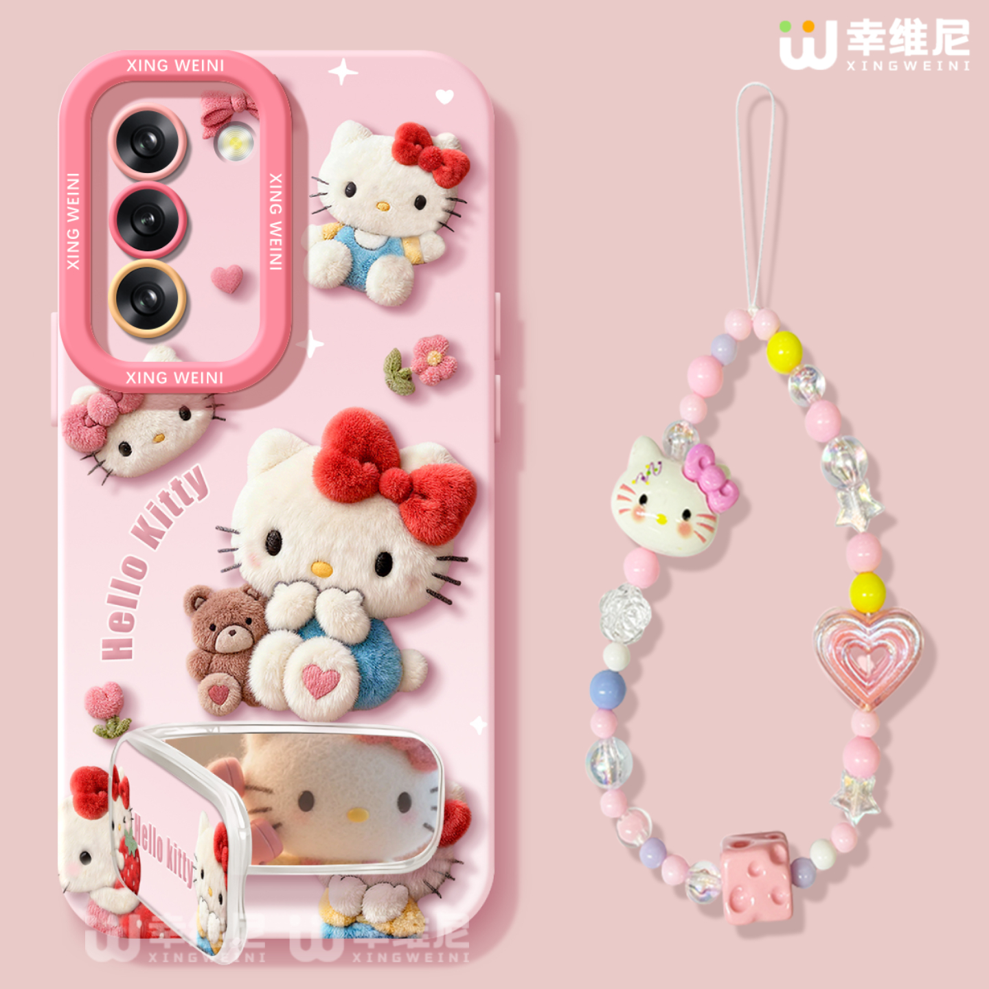 适用三星Galaxy S25手机壳女款s24ultra保护套硅胶s21全包s21plus防摔Galaxy外壳可爱凯蒂s23新款s22软壳Plus