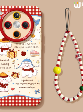 适用oppofindx9手机壳女款findx8spro保护套硅胶x7ultra全包防摔x6por外x5可爱oppo白色小狗x8pro新款软x7pro