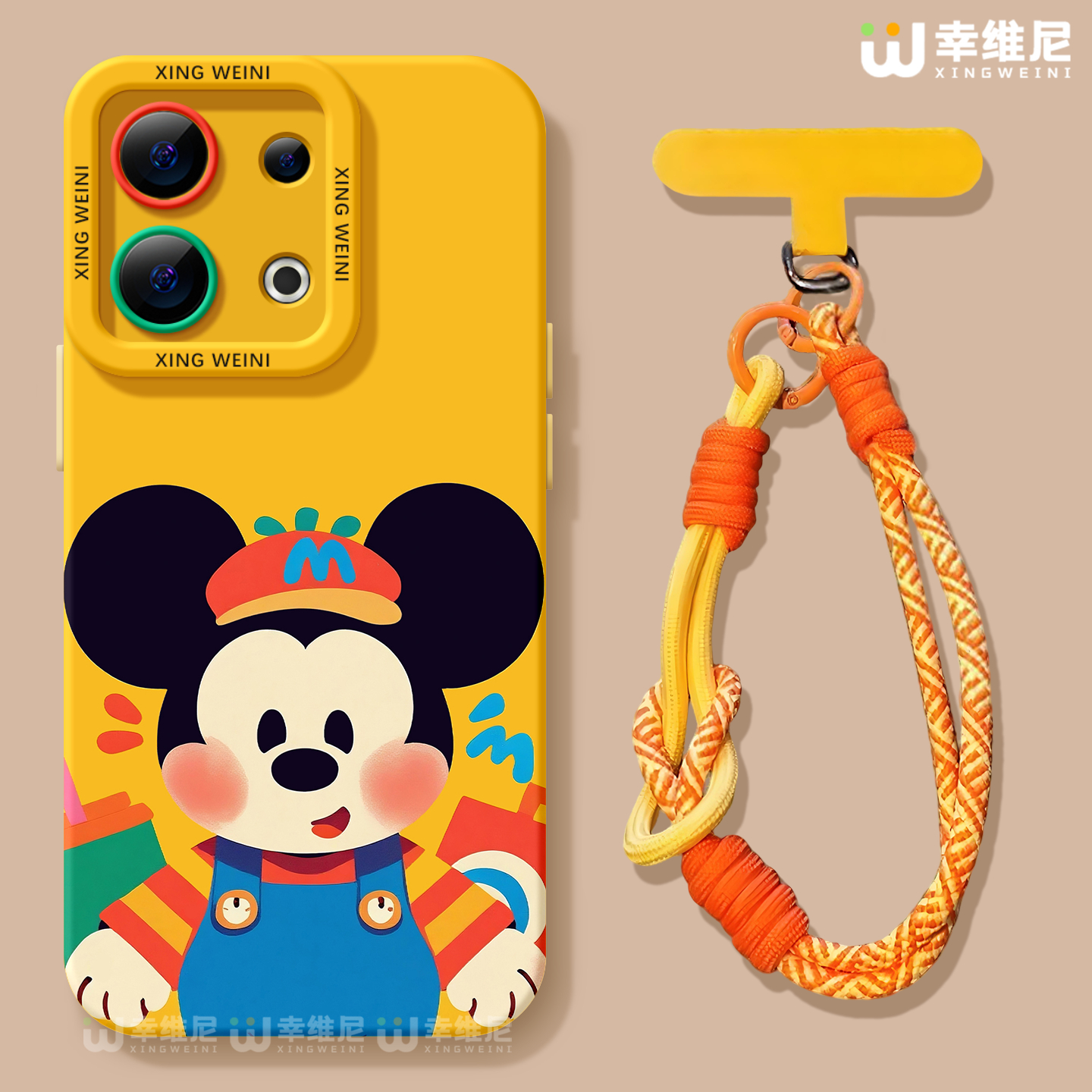 适用opporeno14手机壳女款reno13pro保护套12全包11pro硅胶9/8/6防摔reno7se高级oppo软壳5pro卡通老鼠reno10