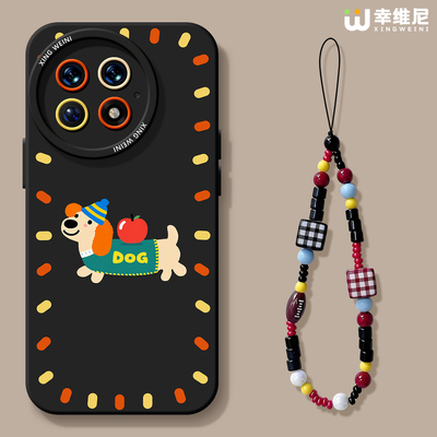 适用一加13T手机壳女款1+12保护套硅胶一加15全包ace5防摔9pro外壳9rt苹果小狗ace6新款1+10pro软壳ace竞速版