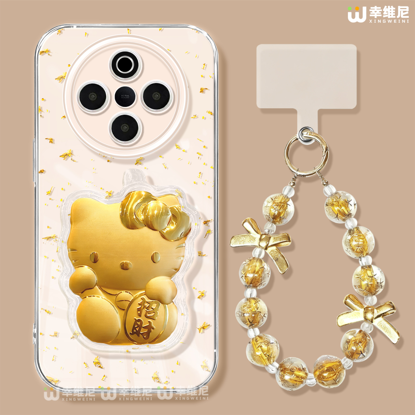 适用vivoY500手机壳女y300pro保护套y95硅胶y200全包y100防摔y300i透明y19金箔招财猫y33s新款y35软壳vivoy97