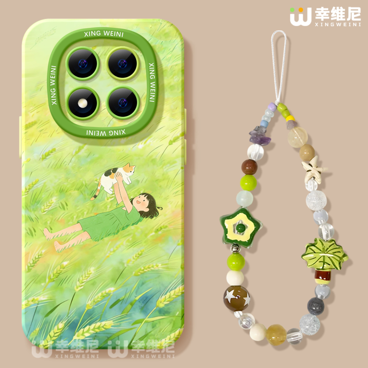 适用红米note15pro手机壳高级note14保护套小米note13硅胶Turbo5新款9pro全包note10软11麦田女孩12turbo外壳