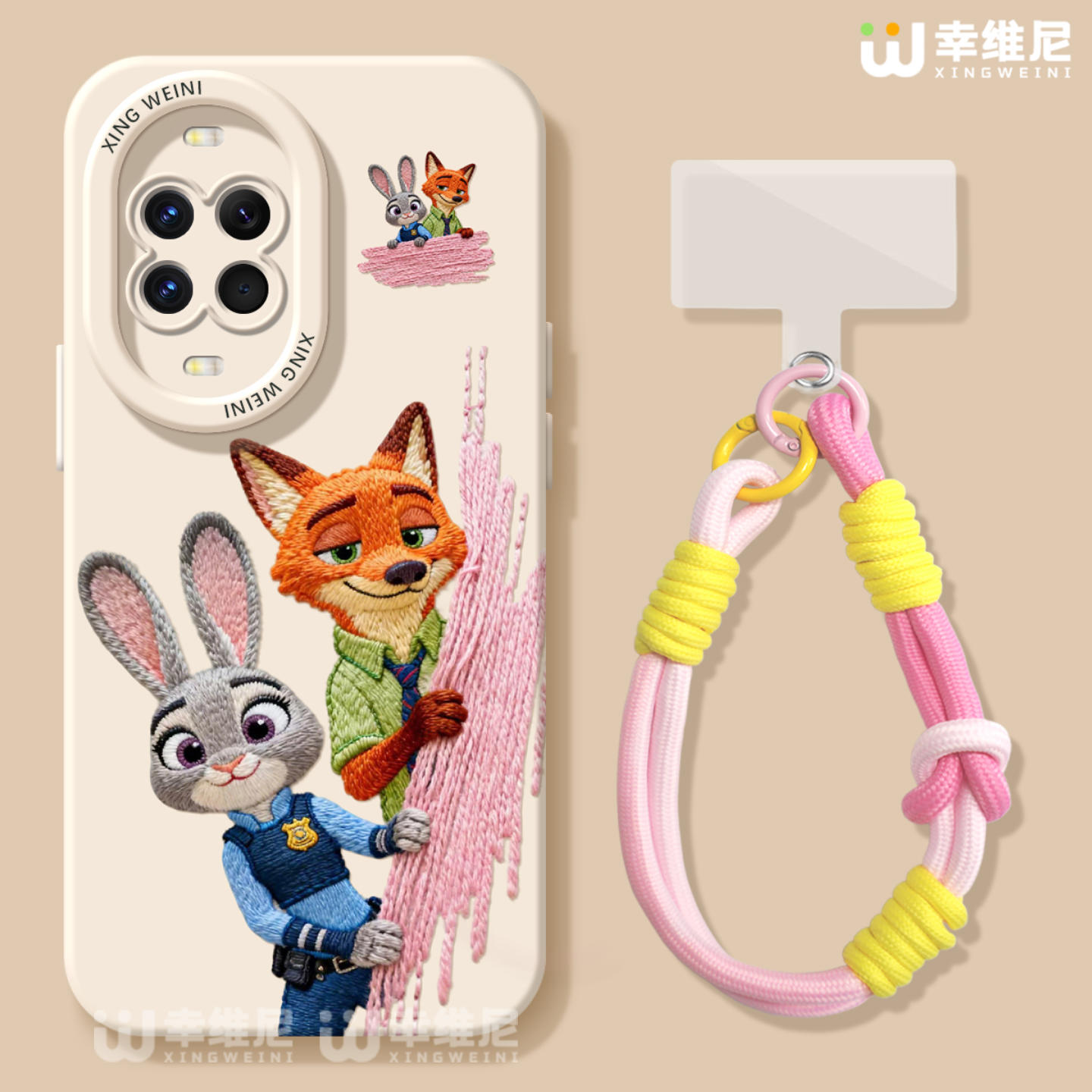 适用华为nova14手机壳疯狂动物城nova13pro尼克novo12全包11硅胶9/8/7兔子10se活力版ultra朱迪hi软nova14pro