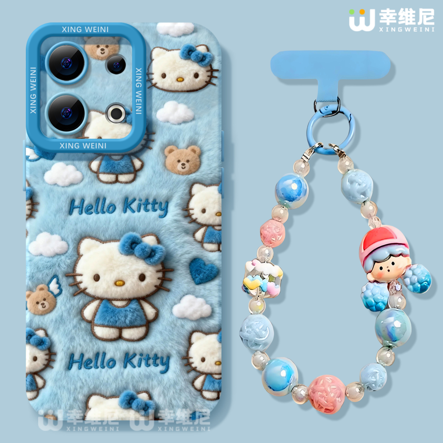 适用opporeno14手机壳女款reno13pro保护套12全包11pro硅胶9/8/6防摔reno7se挂绳oppo软壳5pro白云kt猫reno10