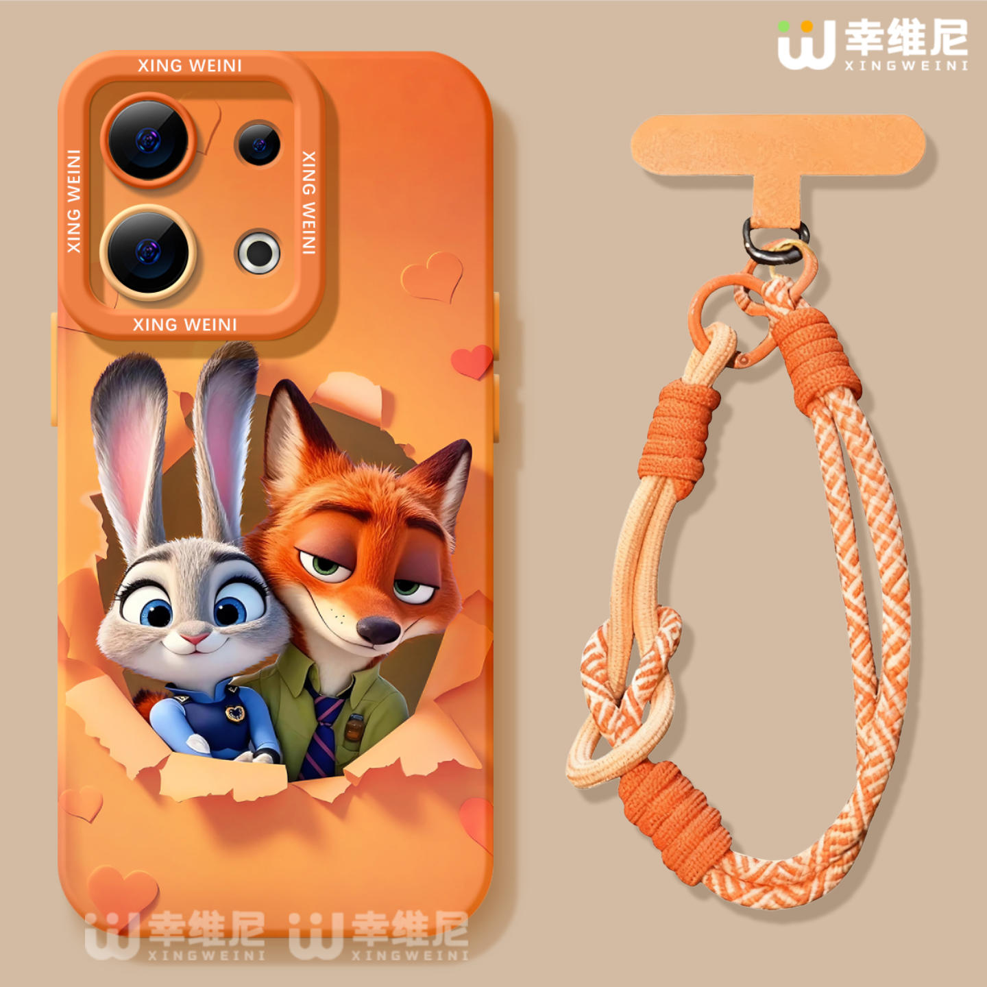 疯狂动物城适用opporeno15手机壳reno14pro尼克13全包11pro硅胶9/8/6狐狸reno7se兔子oppo软壳5pro朱迪reno12