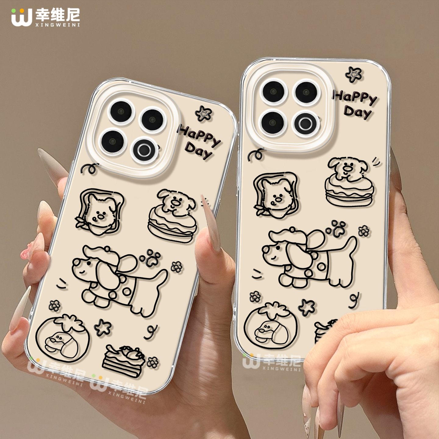 适用iqoo15手机壳女款iqoo12pro保护套硅胶11pro全包防摔vivo爱酷neo9pro软11s透明9竞速iqoo13简约小狗neo10