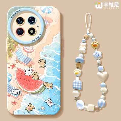 适用一加13T手机壳女款1+12保护套硅胶一加15全包ace5防摔9pro外壳9rt沙滩小狗ace6新款1+10pro软壳ace竞速版