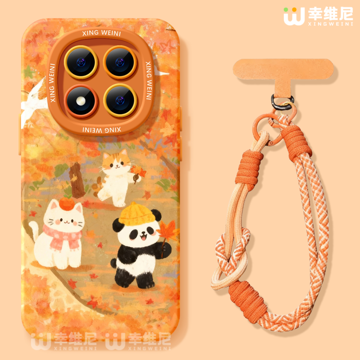 适用红米note15pro手机壳女款note14保护套小米note13硅胶Turbo4防摔112pro全包note10软11枫叶熊猫12turbo外