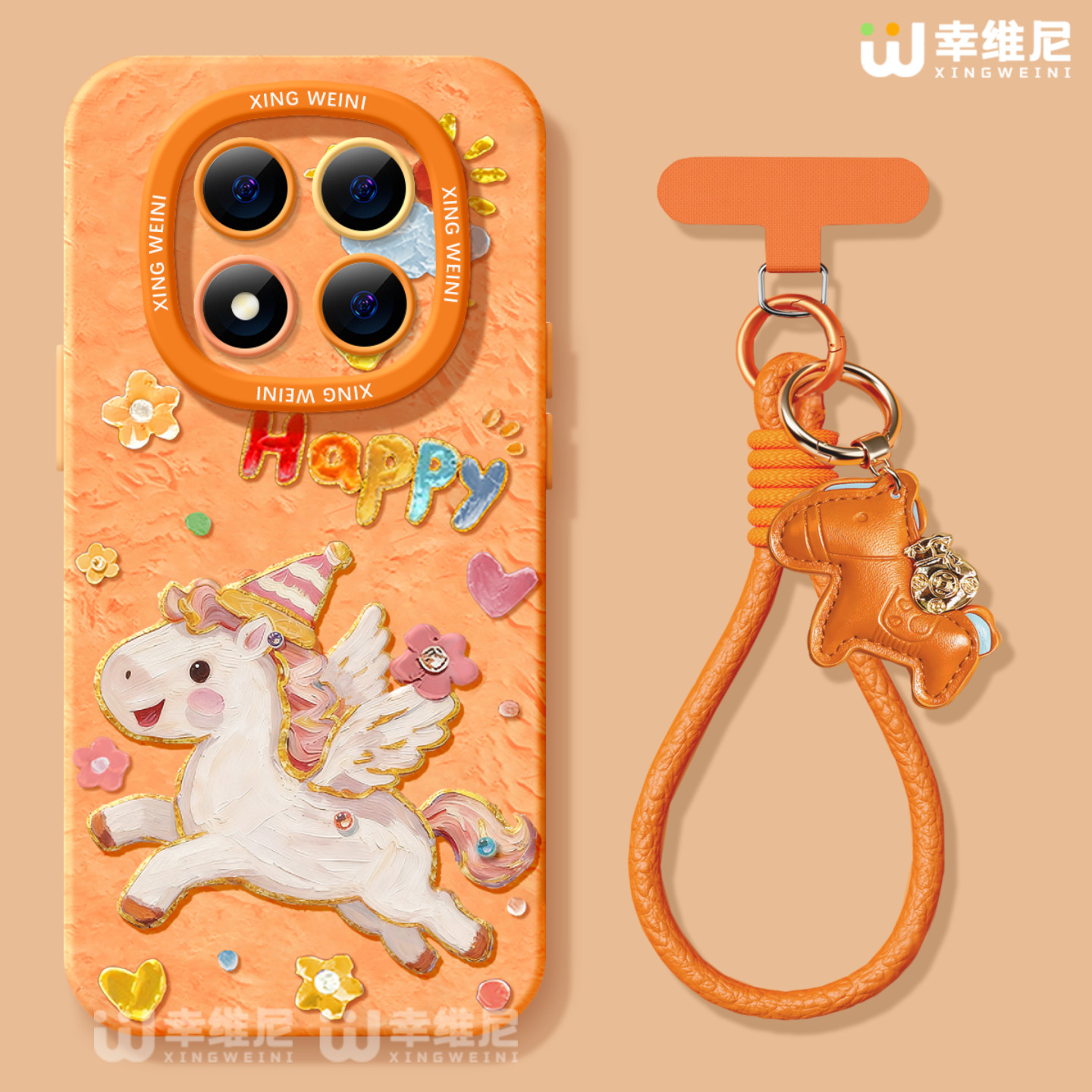 适用红米note15pro手机壳红色note14保护套小米note13硅胶Turbo4马年112pro全包note10软11油画飞马12turbo外