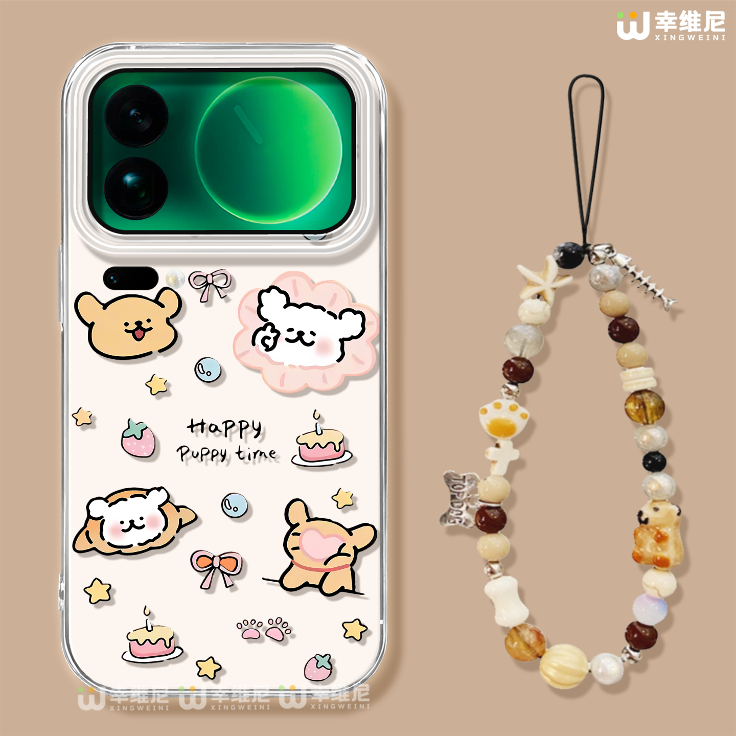 适用小米17pro手机壳女款14pro保护套13ultra新款12pro全包防摔11硅胶10透明17proamx情侣小狗15spro软civi5