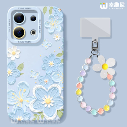 适用opporeno15手机壳女款reno13pro保护套12全包11pro硅胶9/8/6防摔reno7se高级oppo软壳5pro油画花朵reno14