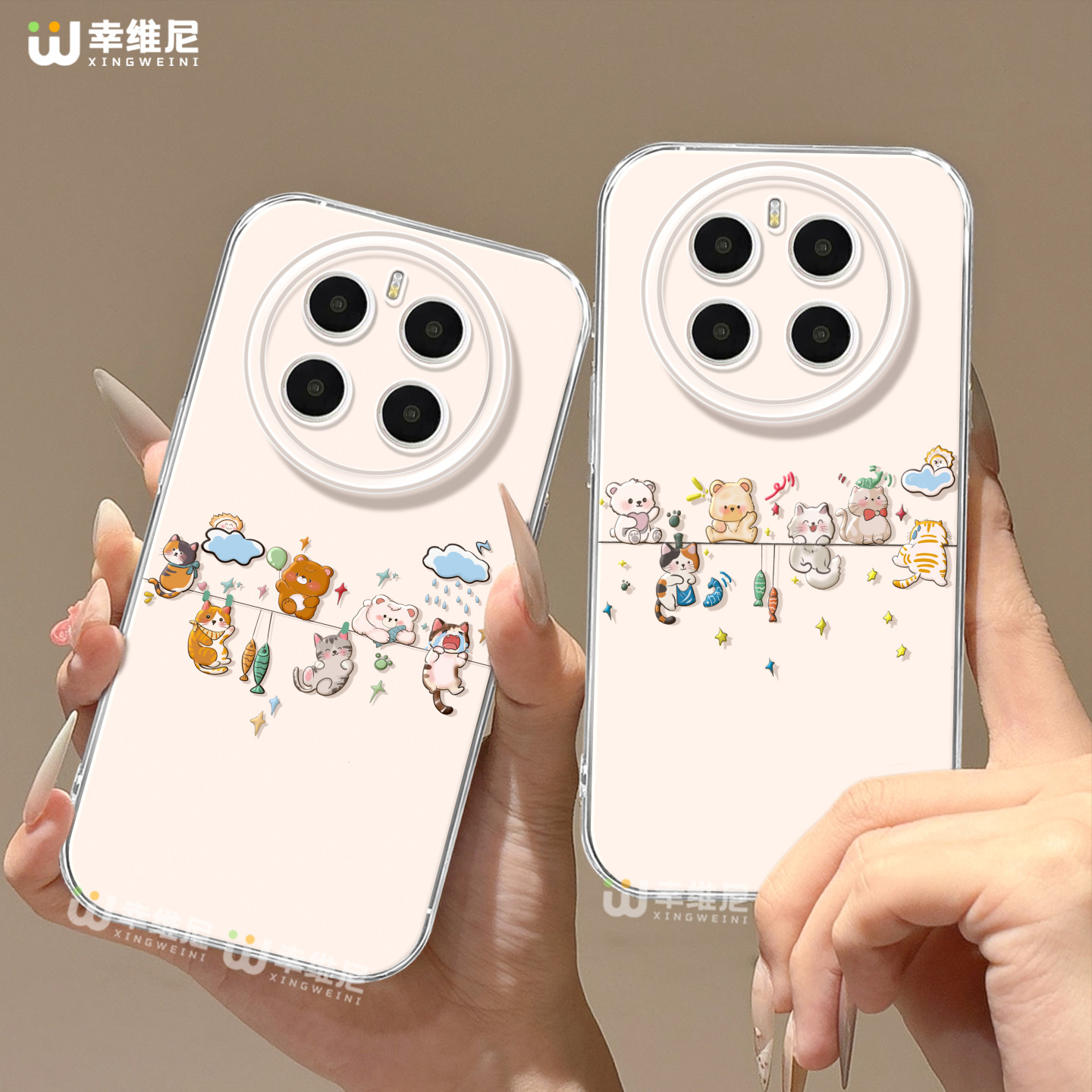 适用荣耀magic8手机壳女款magic5保护套创意动物magi