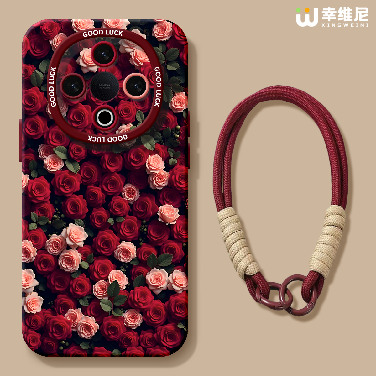 适用vivoY300手机壳女款y300pro保护套y95硅胶Y300GT全包y100防摔y200i外壳y19春天玫瑰y33s新款y35软vivoy97