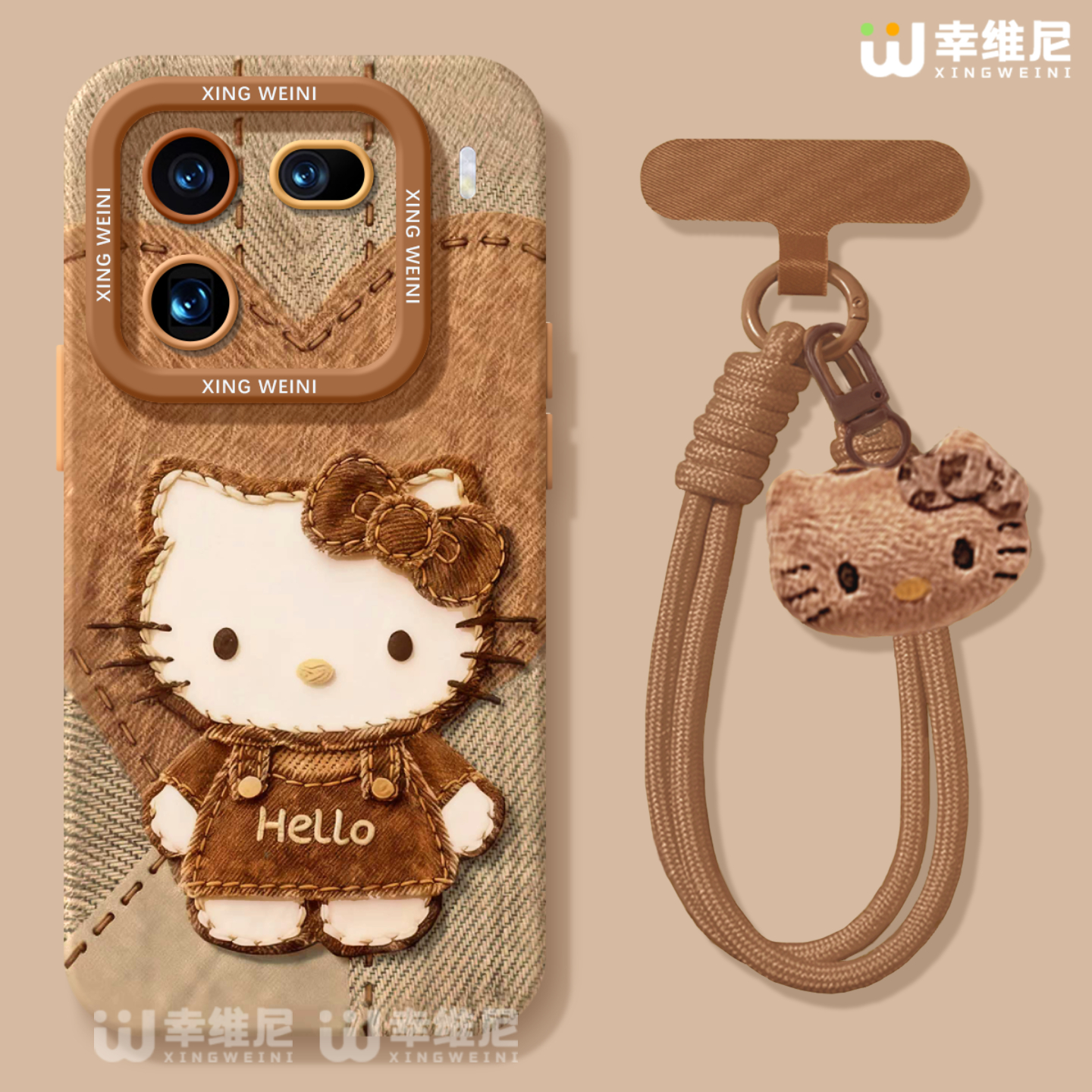 适用iqoo15手机壳KT猫女款iqoo12pro保护套硅胶11全包防摔vivo爱酷neo9pro软11s外se竞速iqoo13挂绳neo10pro+