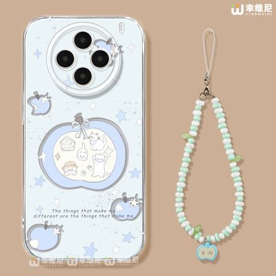 适用vivox300手机壳女款x100s保护套x80pro硅胶s50全包s30好看苹果s19新款x200promini防摔s20软s18外x90透明