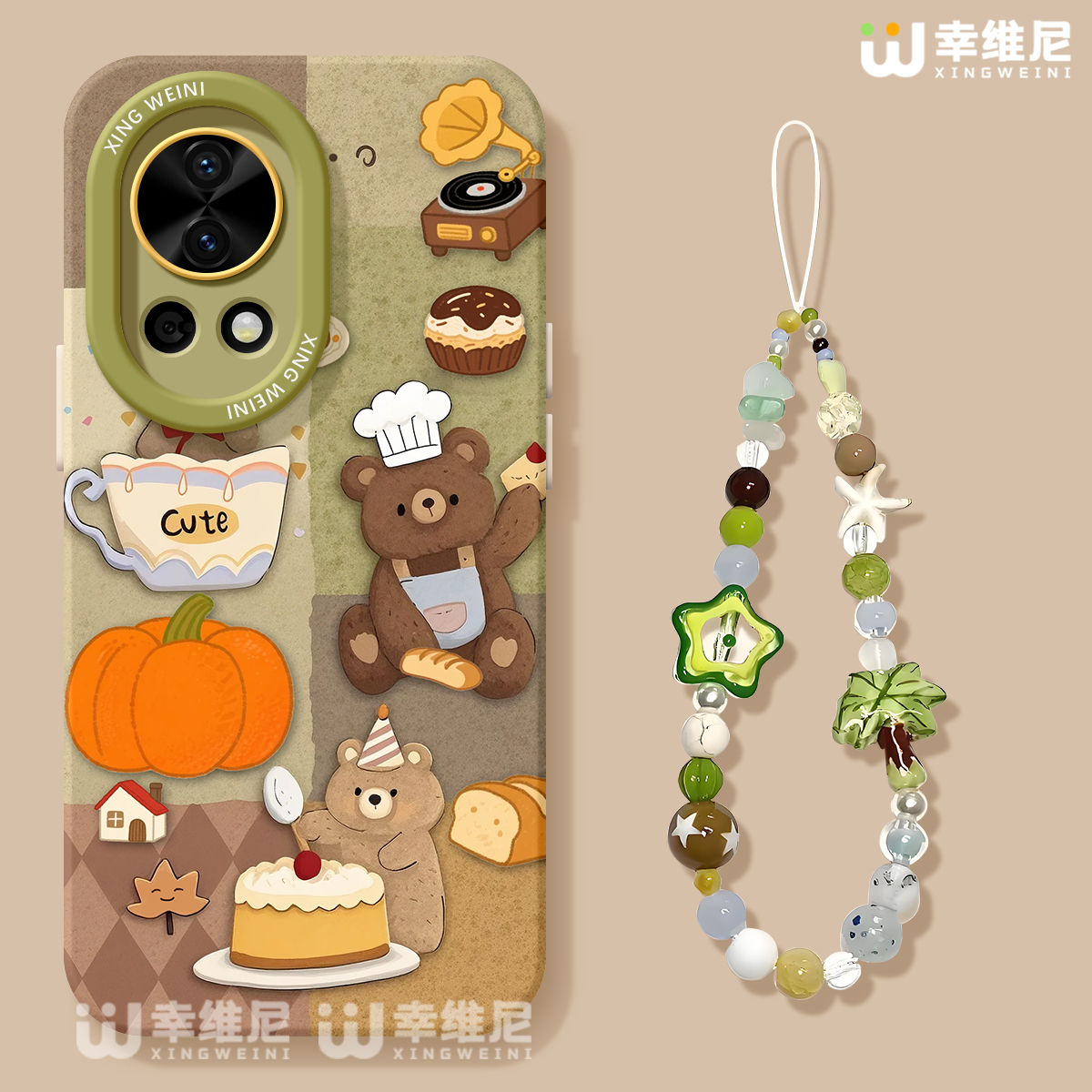 适用华为nova14手机壳女款nova13pro保护套novo12全包11硅胶9/8/7防摔10se活力版ultra日韩小熊hi软nova14pro