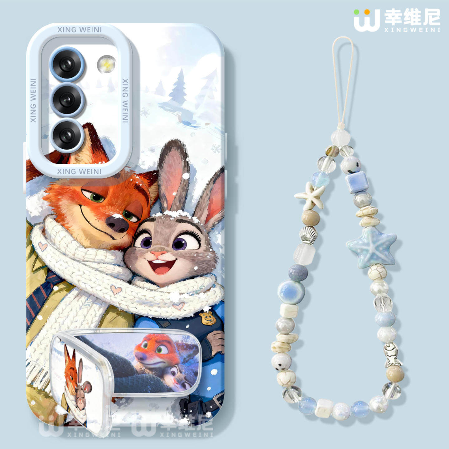 适用三星Galaxy S25手机壳秋冬s24ultra尼克硅胶s21全包s21plus疯狂动物城Galaxy外壳朱迪s23新款s22软壳Plus