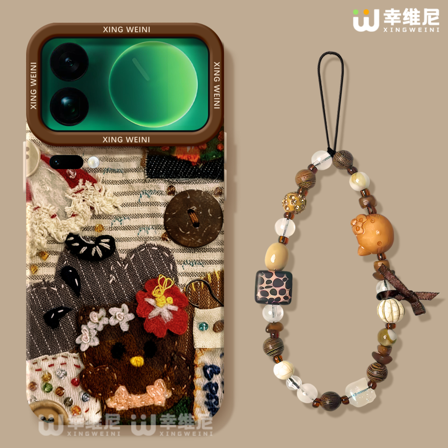 适用小米17promax手机壳女款15spro保护套新款14ultra全包防摔13pro硅胶11青春10por咖色小猫12sultra软civi5