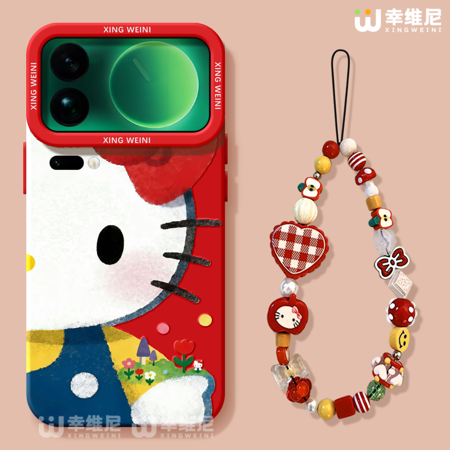 适用小米17promax手机壳女款15spro保护套新款14ultra全包防摔13pro硅胶11青春10por红色kt猫12sultra软civi5